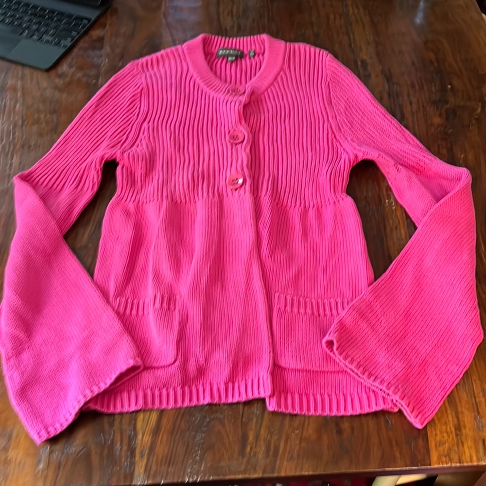 Repeat cotton sweater